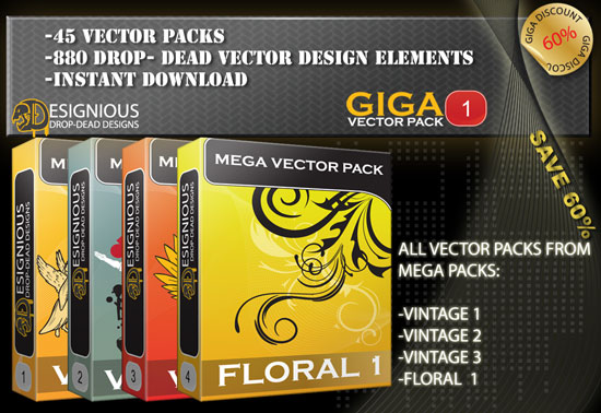 giga vector pack 1 Mega and Giga Vector Packs added