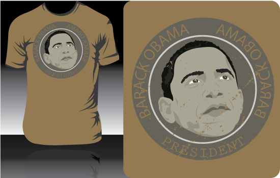 obama t shirt design4 Obama t shirt designs