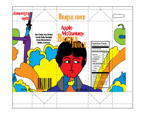applemccartney1 Completely Original Juice Box Packaging