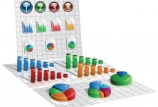 vector business graphs