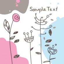 abstract greeting card