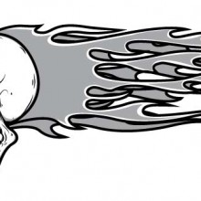 skull-flames