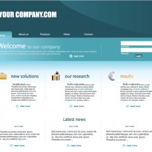 editable website template