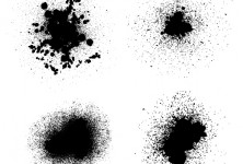 grunge vector set