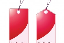 vector shopping tags