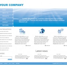 editable website template