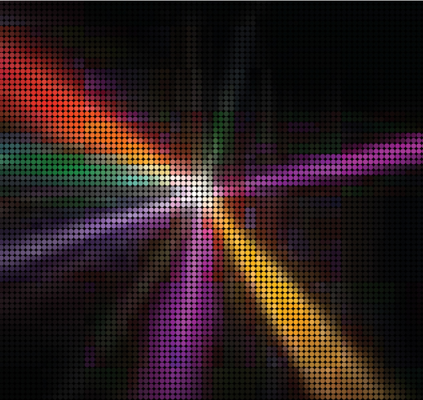 512 vector disco lights Free vector illustrations