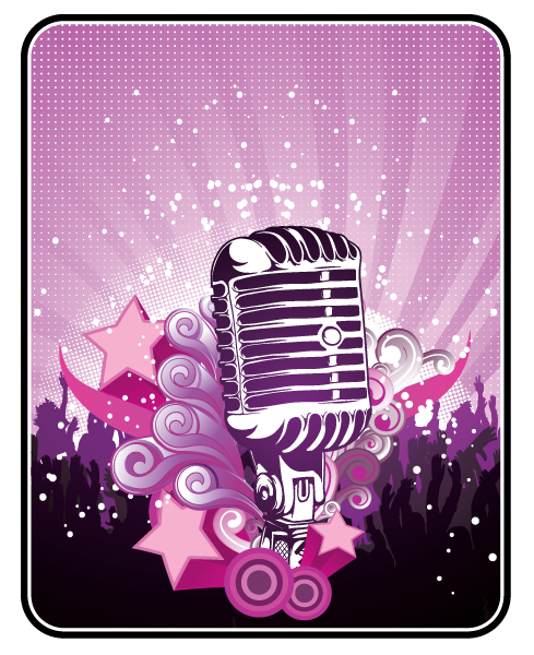 641 music illustration Free vector illustrations