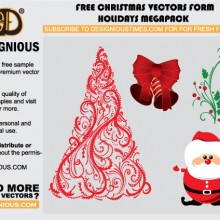 free-christmas-vectors-designious