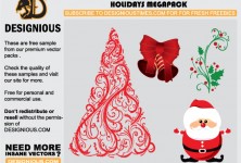 free-christmas-vectors-designious