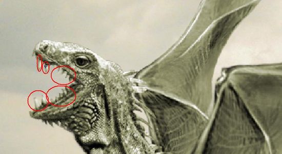 13 How to create a dragon on a burning castle