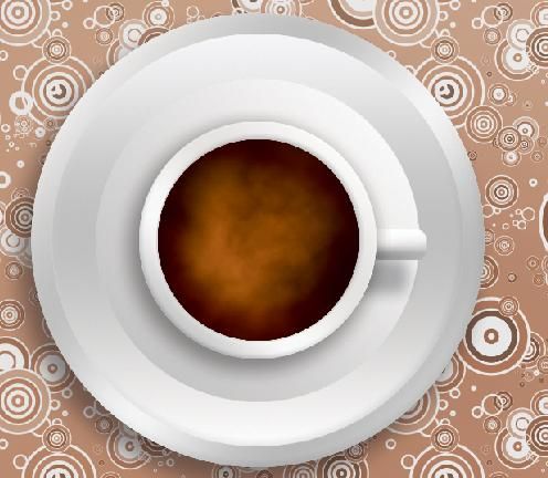  Create a coffe cup in Photoshop