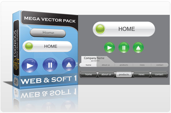 websoft mega pack 1 Web&soft vector packs and t shirt designs collection 3
