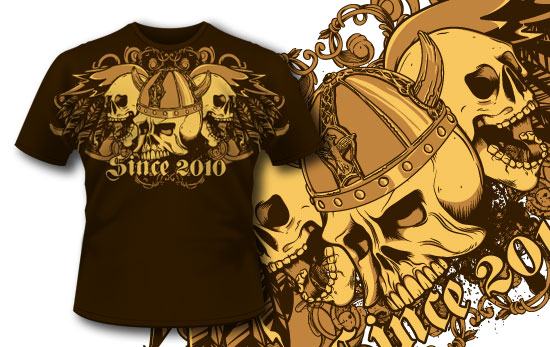 designious t shirt 228 New vector packs: crests, floral and wings+t shirt designs