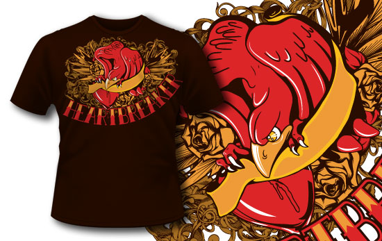 designious t shirt 229 New vector packs: crests, floral and wings+t shirt designs