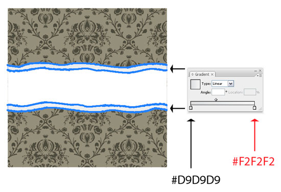83 How to create a torn wall paper effect in Illustrator