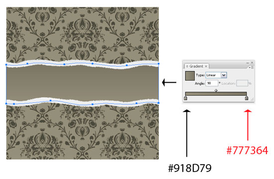 94 How to create a torn wall paper effect in Illustrator