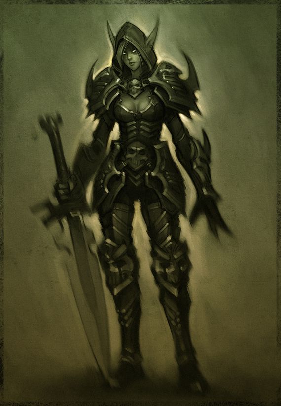 BE Death Knight by slipgatecentral 34 Fantastic Concepts of Knights