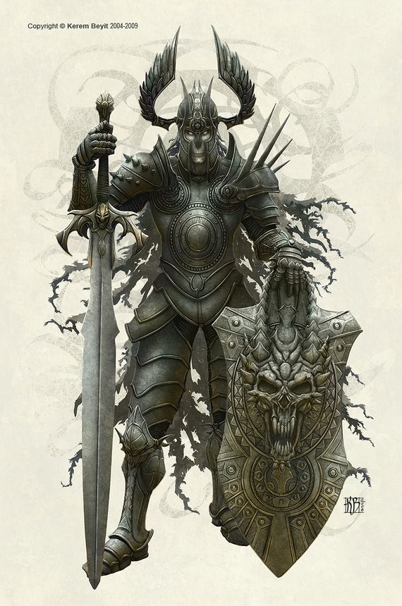 34 Fantastic Concepts of Knights Dark Knight by kerembeyit 34 Fantastic Concepts of Knights