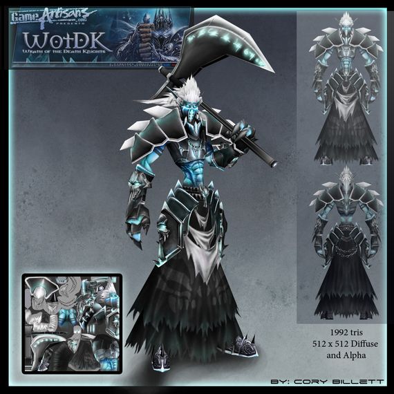 34 Fantastic Concepts of Knights Troll Death Knight by CDB ART 34 Fantastic Concepts of Knights