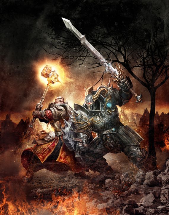 chosen v warriorPriest 34 Fantastic Concepts of Knights