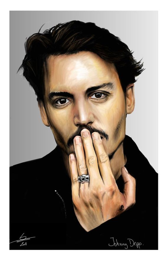 johnnydepp 32 Masterful Portraits of Celebrities