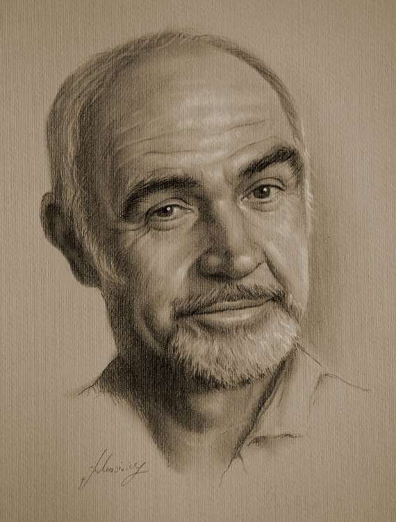 pencil skteches 122 32 Masterful Portraits of Celebrities