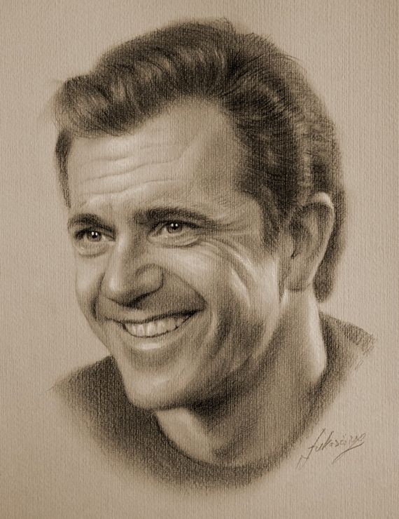 pencil skteches 132 32 Masterful Portraits of Celebrities