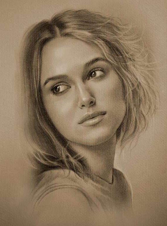 pencil skteches 92 32 Masterful Portraits of Celebrities