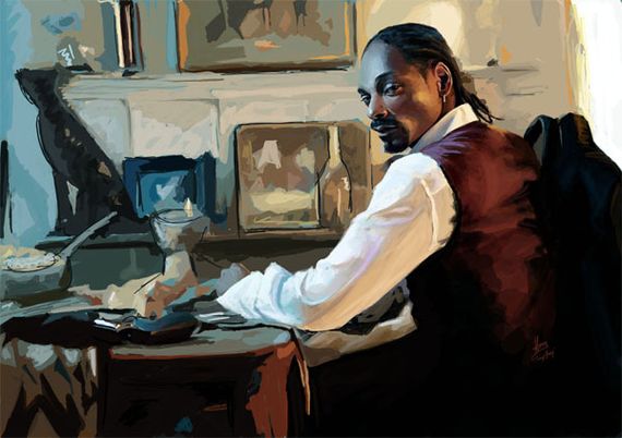 snoopdogg 32 Masterful Portraits of Celebrities