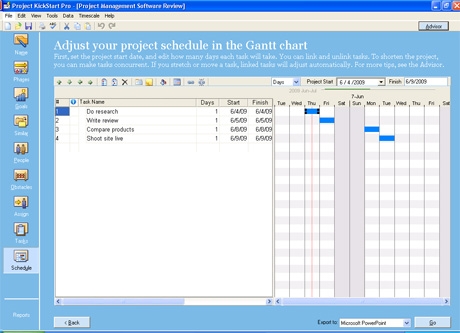 972 project kickstart4 10 Project Management Software Reviewed   Part 1