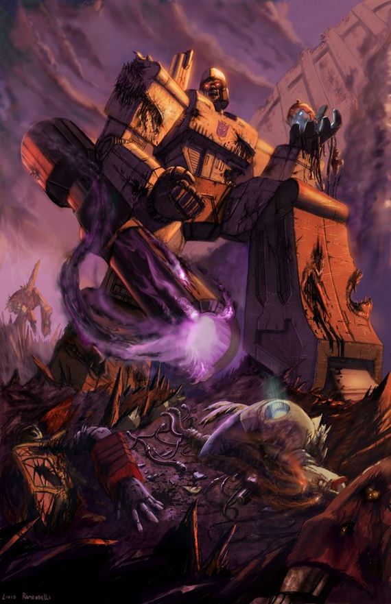 Megatron by Livio by Livio27 Fan Art: Awesome cartoon villains