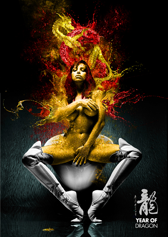 My back is itchy by BLACC3601 52 Breathtaking photo manipulations of girls