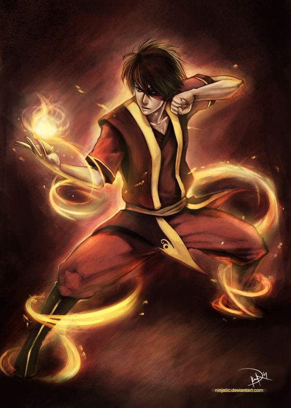 Prince Zuko by Ninjatic Fan Art: Awesome cartoon villains