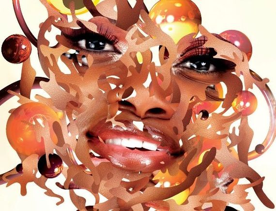 abstract face Photoshop Tutorials Roundup   March, 2010