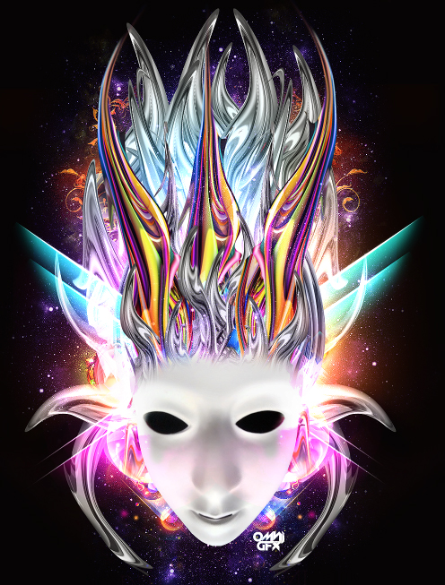 abstract mask Photoshop Tutorials Roundup   March, 2010