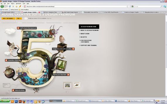cs5page Adobe CS 5 released   Are you upgrading?