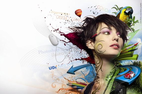 design collage by wilson naraku1 52 Breathtaking photo manipulations of girls