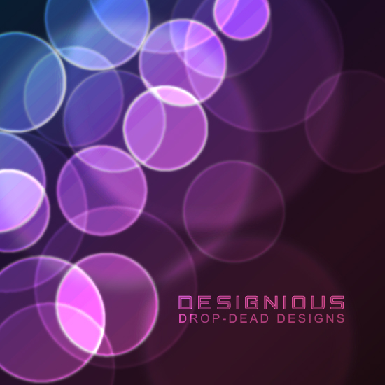 final + logo Tutorial: How to create a Bokeh vector background in Illustrator