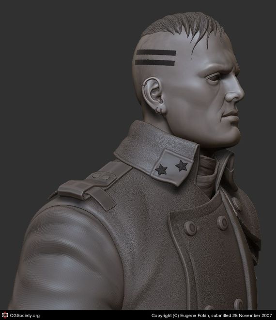 german soldier Artist of the week   Eugene Fokin   Maya, behind the scenes