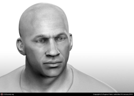 man head Artist of the week   Eugene Fokin   Maya, behind the scenes