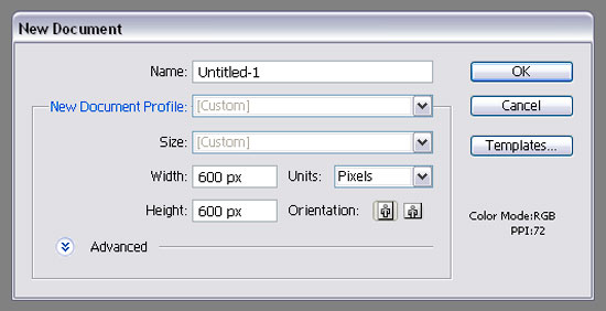 pasul 1 Tutorial: How to create a Bokeh vector background in Illustrator