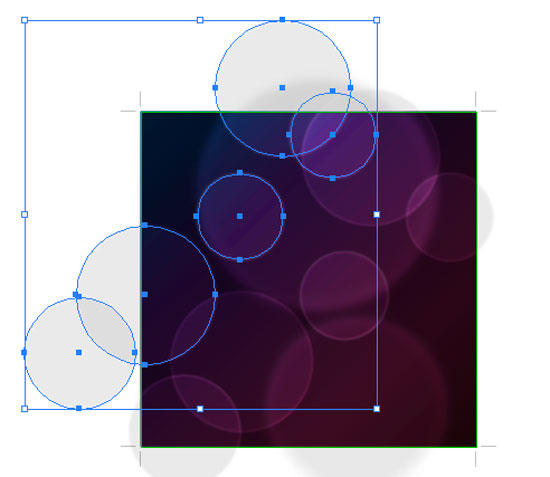 pasul 12 Tutorial: How to create a Bokeh vector background in Illustrator