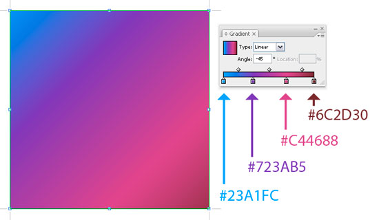 pasul 4 Tutorial: How to create a Bokeh vector background in Illustrator