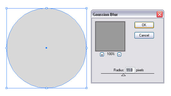 pasul 7 Tutorial: How to create a Bokeh vector background in Illustrator