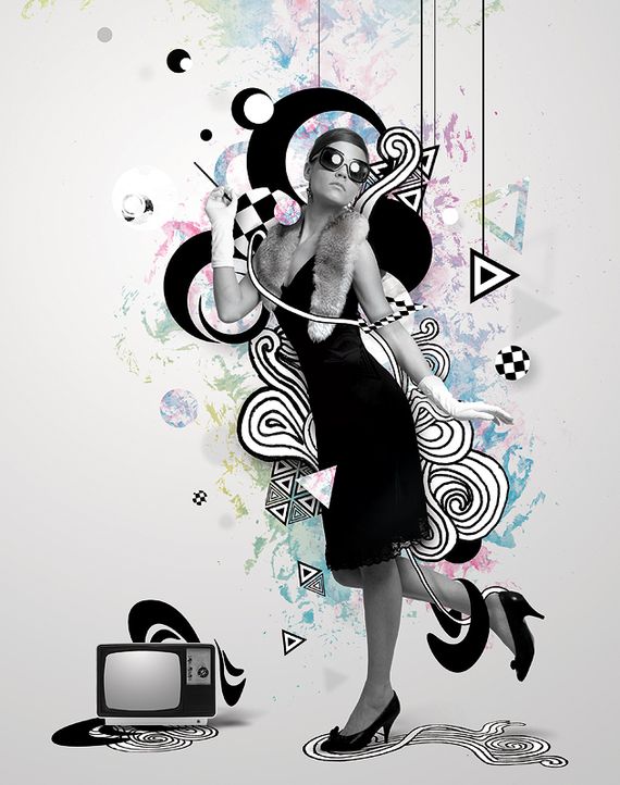 60  s   Magazine Tutorial by ElenaSham Artist of the week   Elena Savitskaya