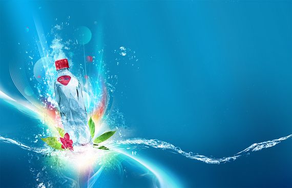 An advert for   water   by ElenaSham Artist of the week   Elena Savitskaya