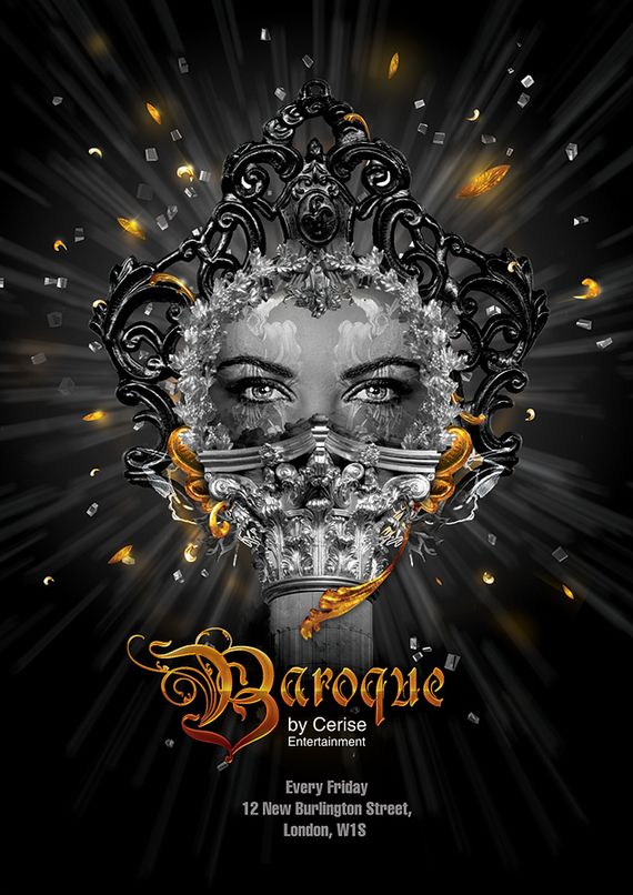 Baroque  flyer by ElenaSham Artist of the week   Elena Savitskaya