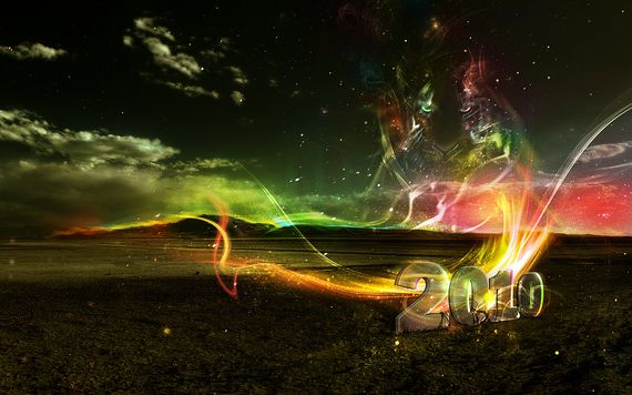 Free 2010 Wallpaper   New Year by ElenaSham Artist of the week   Elena Savitskaya