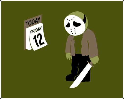 FridayThe12th Fullpic 1 Designers Break: Extremely hilarious T shirt designs
